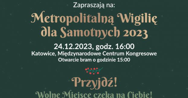 Katowice po raz kolejny gospodarzem Metropolitalnej Wigilii dla Samotnych