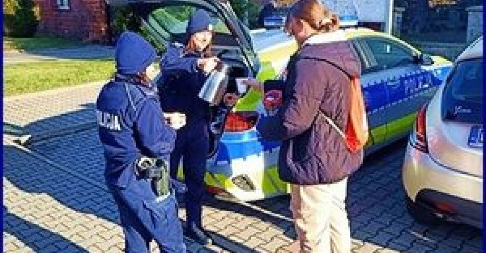 zdjęcie: Średzcy policjanci zagrali z WOŚP / fot. KPP w Środzie Śląskiej