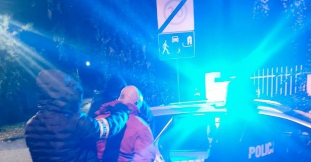 Para włamywaczy zatrzymana na gorącym uczynku przestępstwa