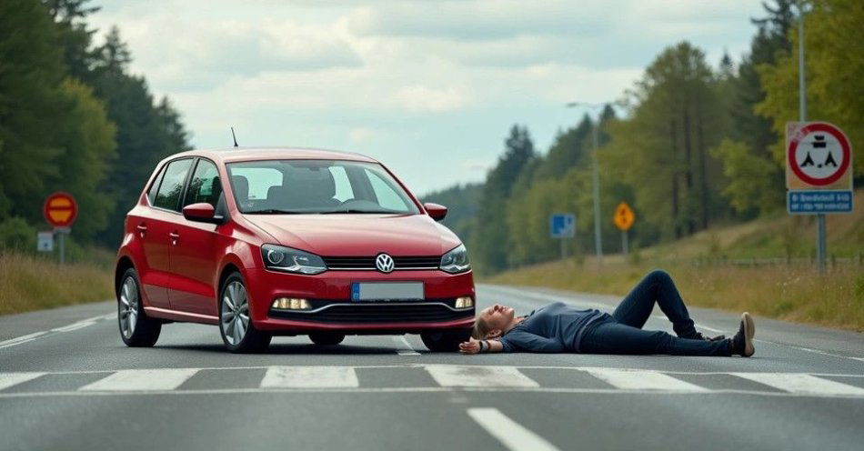 zdjęcie: Piesza potrącona na przejściu w Humniskach. Kierowca trzeźwy / TM/ przykładowa ilustracja