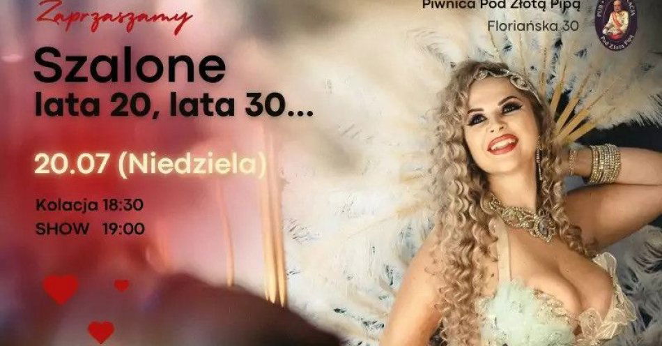 zdjęcie: Szalone lata 20. lata 30. / kupbilecik24.pl / Szalone lata 20. lata 30.