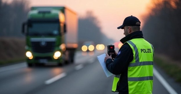 Kłobucka policja zatrzymała pijanego kierowcę ciężarówki