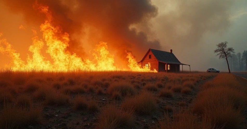 zdjęcie: Wypalanie traw zakazane Policja przypomina o zagrożeniach / TM/ przykładowa ilustracja
