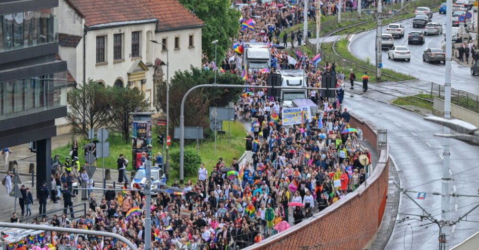 zdjęcie: Ulicami Wrocławia przeszedł Marsz Równości / fot. PAP