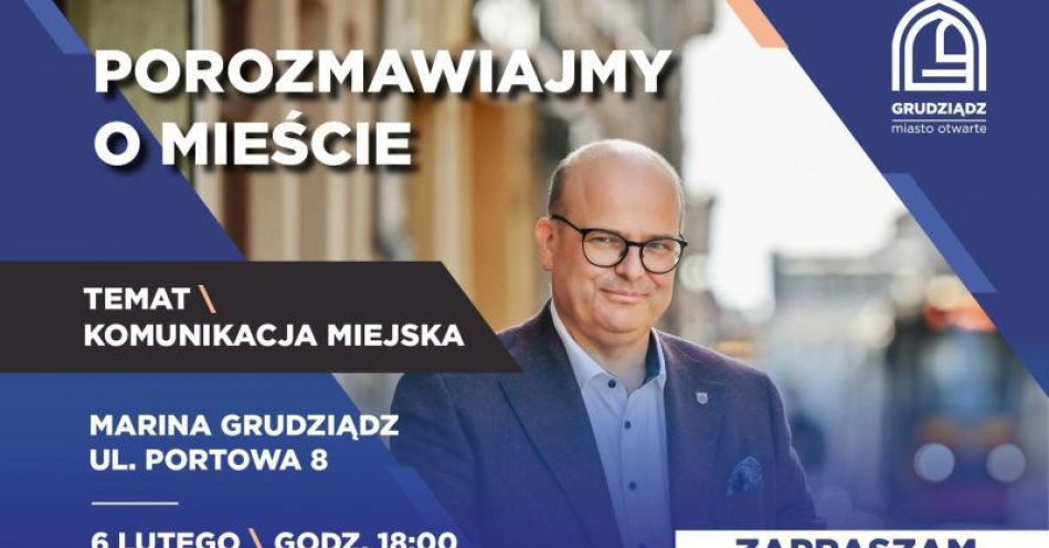 zdjęcie: Porozmawiajmy o rozwoju komunikacji miejskiej / fot. UM Grudziądz