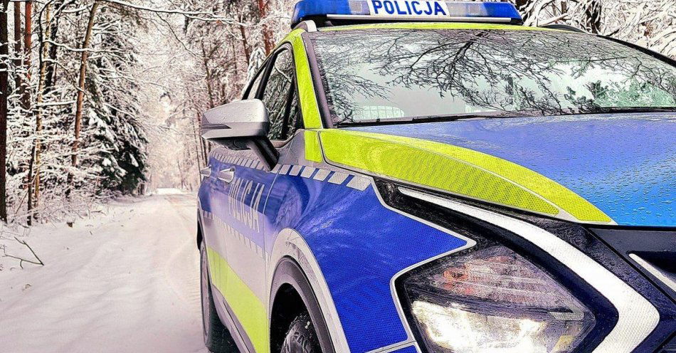 zdjęcie: Poszukiwany wpadł podczas kolizji / fot. KPP Bielsk Podlaski