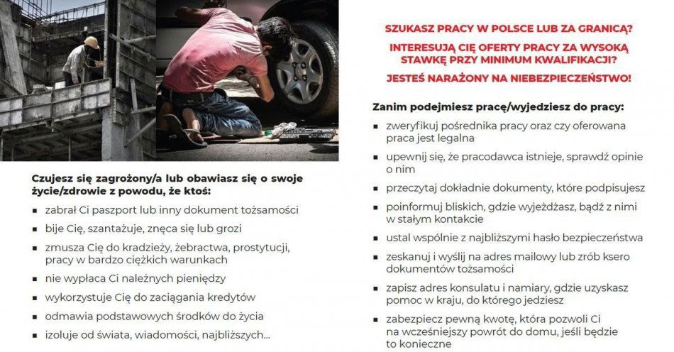 zdjęcie: Realizacja działań w projekcie pn. „identyfikacja ofiar handlu ludźmi jako podstawa uzyskania wsparcia przez pokrzywdzonego” / fot. KPP w Chojnicach