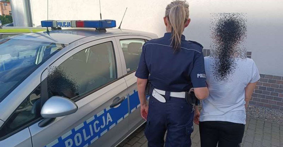 zdjęcie: Poszukiwana kobieta trafiła już za więzienne mury / fot. KPP w Miliczu
