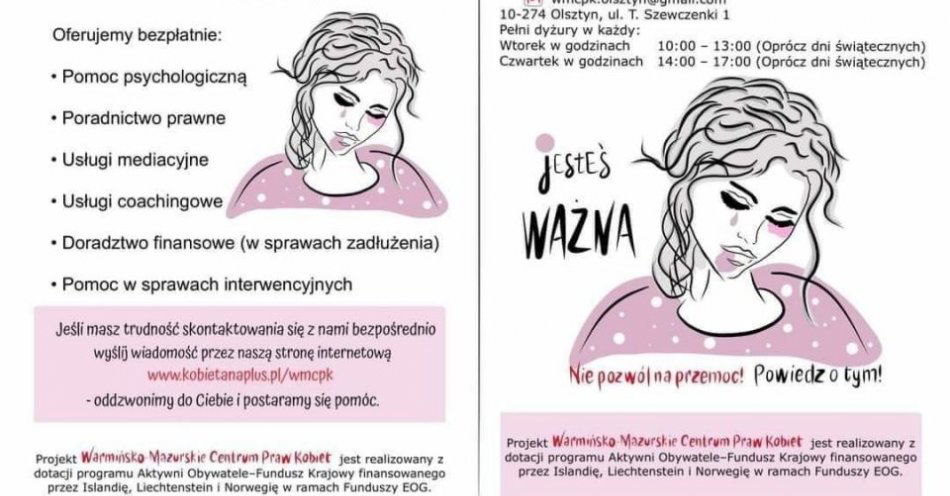 zdjęcie: Gdzie szukać wsparcia, gdy dotyka Cię problem przemocy w rodzinie? / fot. KPP w Mrągowie