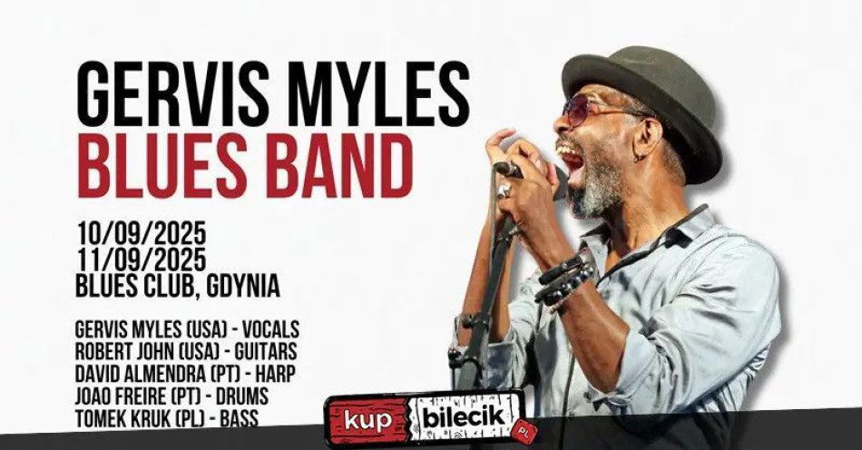 zdjęcie: Gervis Myles  (USA) / kupbilecik24.pl / Gervis Myles  (USA)