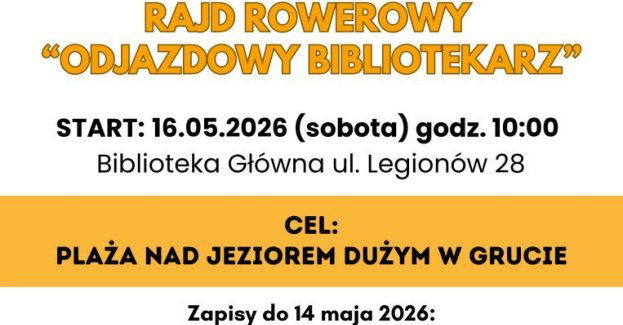 Rajd Odjazdowy Bibliotekarz w bibliotece miejskiej