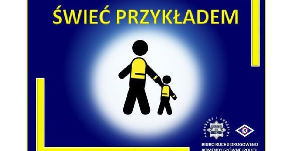 zdjęcie: Odblaski ratują życie pamiętaj o nich / fot. KPP w Jaworze