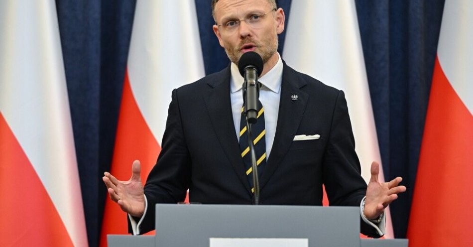zdjęcie: Szef KPRP: prezydent nie uznaje tego co zdarzyło się w Sejmie za ślubowanie sędziów TK / Warszawa, 09.04.2026. Szef KPRP Zbigniew Bogucki na konferencji prasowej w Pałacu Prezydenckim w Warszawie, 9 bm. Zbigniew Bogucki poinformował o stanowisku prezydenta Karola Nawrockiego wobec Trybunału Konstytucyjnego. (ad) PAP/Radek Pietruszka