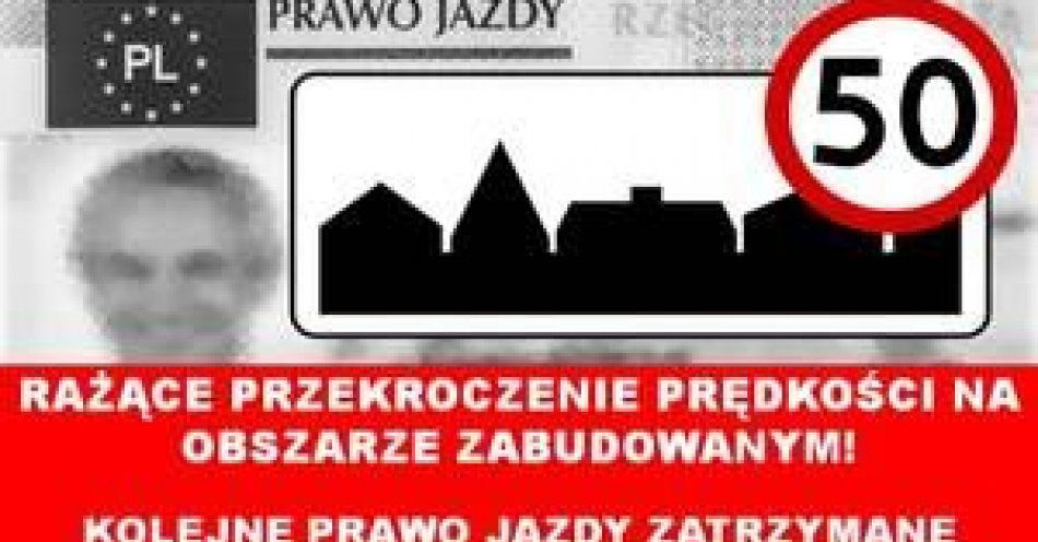 zdjęcie: Jechał ponad 100km/h przez miasto, został zatrzymany przez patrol ruchu drogowego / fot. KPP w Ostrowi Mazowieckiej