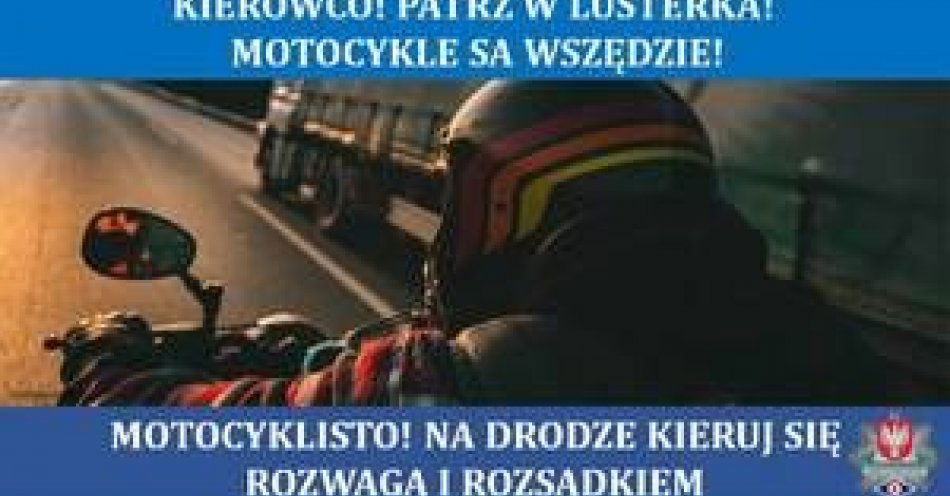 zdjęcie: (NIE)bezpieczny motocyklista / fot. KPP w Przysusze