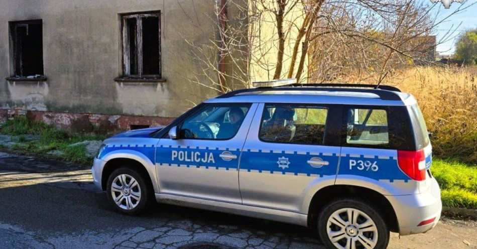 zdjęcie: Policjanci sprawdzają miejsca pobytu bezdomnych przed zimą / fot. KPP w Kłobucku