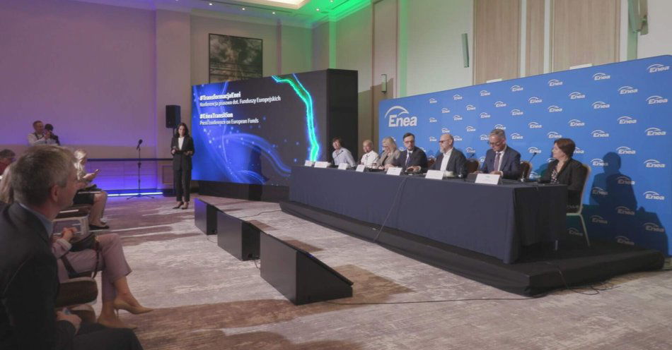 zdjęcie: Grupa Enea pozyskała 9,13 mld zł na inwestycje w rozwój sieci dystrybucyjnych / Fot. PAP - kadr z filmu