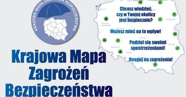 Krajowa Mapa Zagrożeń pomaga dbać o bezpieczeństwo lokalne