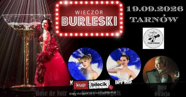 Burleska by Rose de Noir w Piwnicy Przepraszam