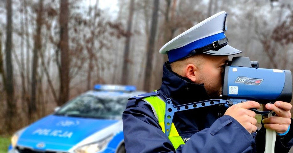 zdjęcie: Kierowca volkswagena w obszarze zabudowanym rozpędził się do 109 km/h / fot. KPP w Tucholi