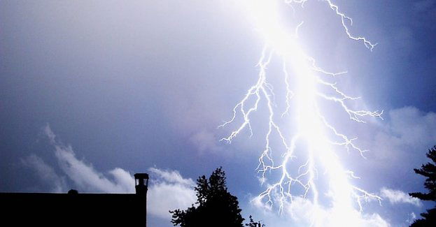 Ostrzeżenie pierwszego stopnia przed burzami