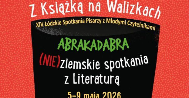 Z książką na Walizkach - łódzkie spotkania z młodymi czytelnikami 7-9 maja 2026 r