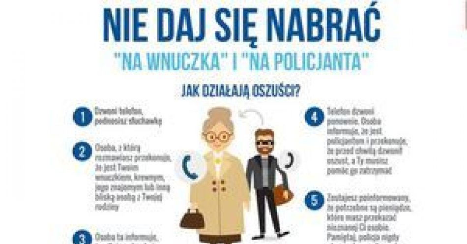 zdjęcie: Uwaga seniorzy! Kolejne wyłudzenie na wnuczka / fot. KMP w Radomiu