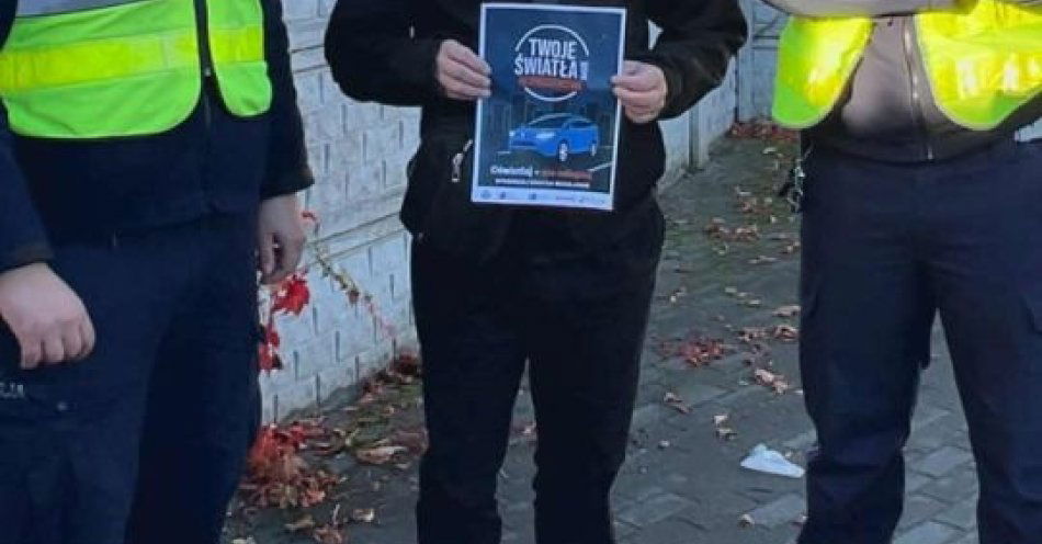 zdjęcie: Sprawdź światła i bądź widoczny w Powiecie Gryfickim / fot. KPP w Gryficach