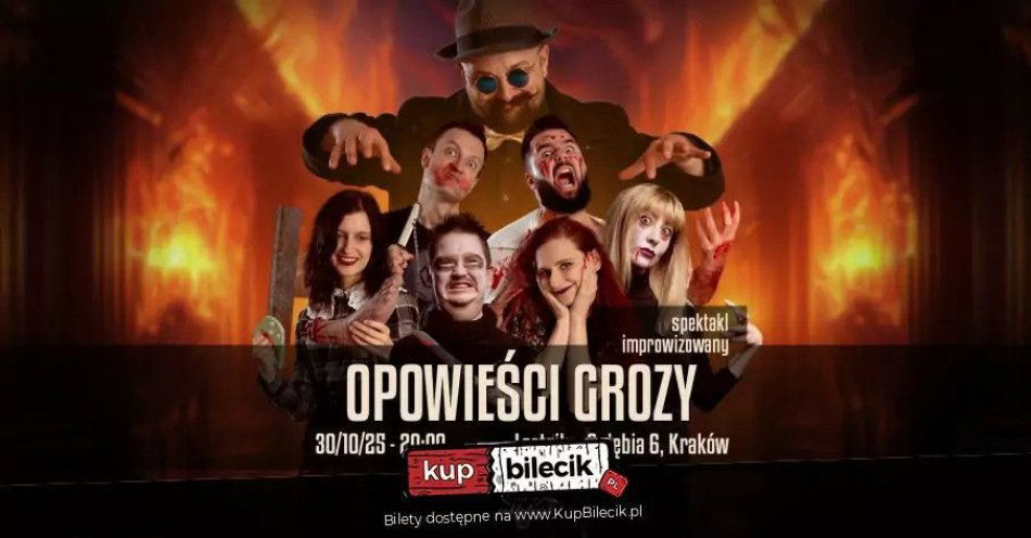 zdjęcie: Opowieści Grozy - improwizowany horror komediowy / kupbilecik24.pl / Opowieści Grozy - improwizowany horror komediowy