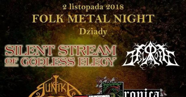 Folk Metal Night Dziady - Warszawa- Runika, Łysa Góra, Czarny Bez