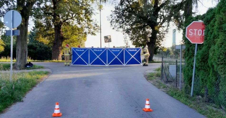 zdjęcie: Śmiertelny wypadek motocyklisty / fot. KMP Lublin