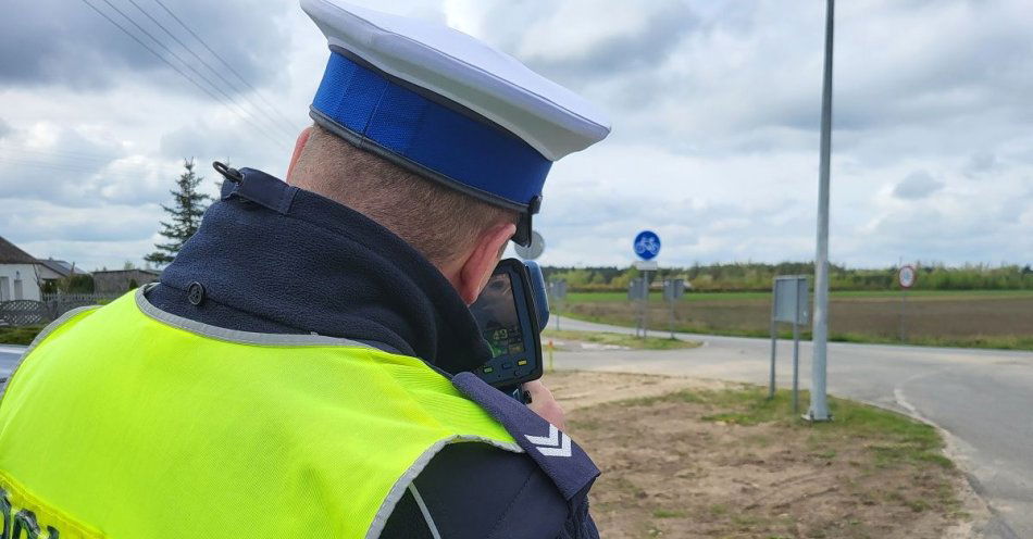 zdjęcie: Jechał zdecydowanie za szybko / fot. KPP w Tucholi