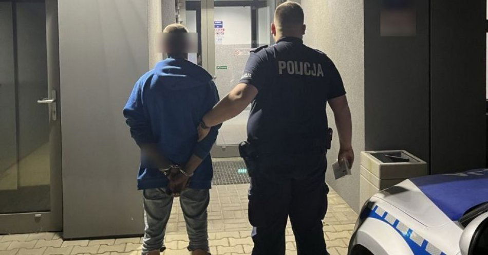 zdjęcie: Dzień pod dniu 24-latek był zatrzymany przez policjantów w związku z przestępstwami narkotykowymi / fot. KPP w Bolesławcu