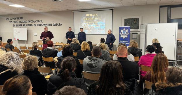 Debata w Busku Zdroju uczula rodziców na narkotyki
