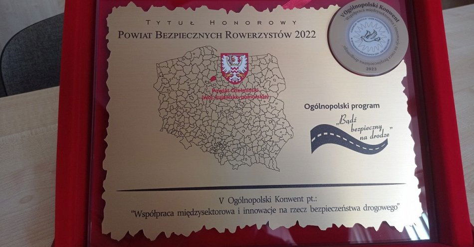 zdjęcie: Powiat Bezpiecznych Rowerzystów 2022 / fot. KPP w Chełmnie