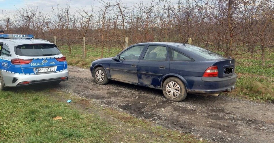 zdjęcie: Mając prawie 4 promile alkoholu w organizmie uciekał autem przed policją / fot. KPP w Białobrzegach