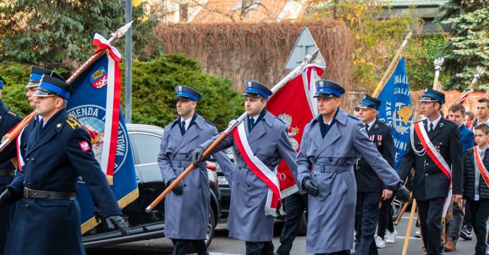 zdjęcie: Obchody Święta Niepodległości / fot. KPP Głubczyce