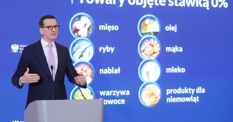 zdjęcie: Zerowy VAT na żywność przynajmniej przez pierwsze półrocze przyszłego roku / fot. PAP