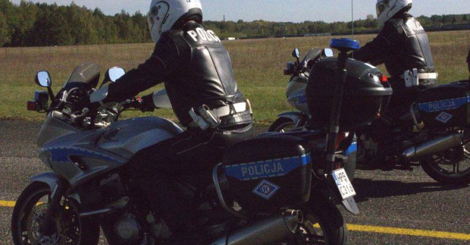 zdjęcie: Sezon motocyklowy w Lubinie apel o bezpieczeństwo / fot. KPP w Lubinie