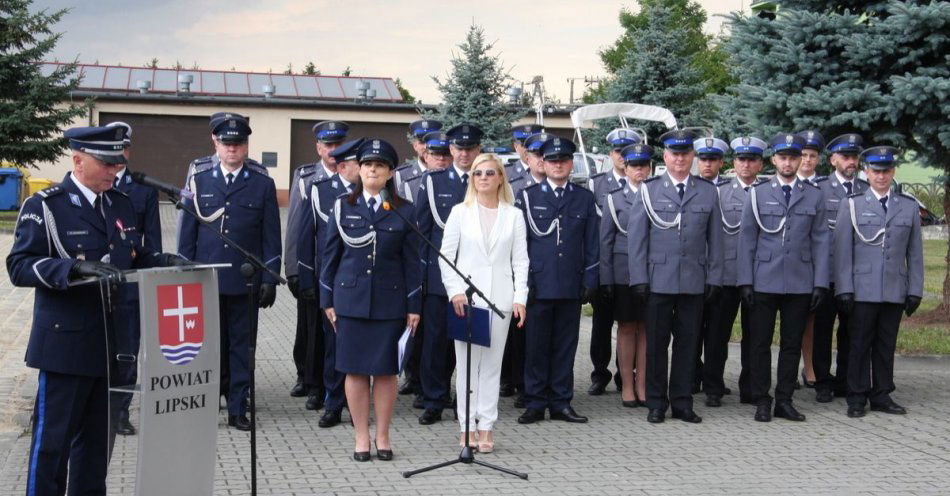 zdjęcie: Lipskie obchody Święta Policji / fot. KPP w Lipsku