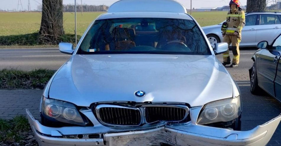 zdjęcie: Nieustąpienie pierwszeństwa przyczyną kolizji / fot. KPP w Radziejowie