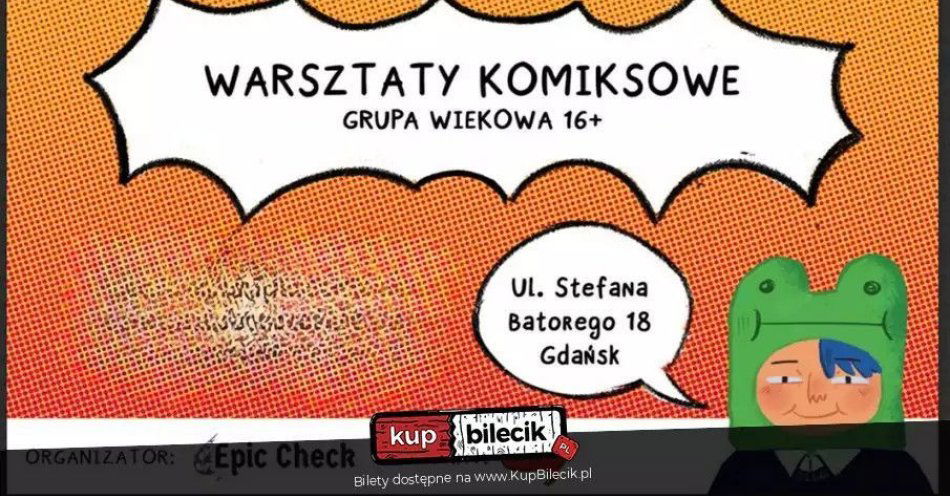 zdjęcie: Warsztaty Komiksu i Montownia / kupbilecik24.pl / WARSZTATY KOMIKSU I MONTOWNIA