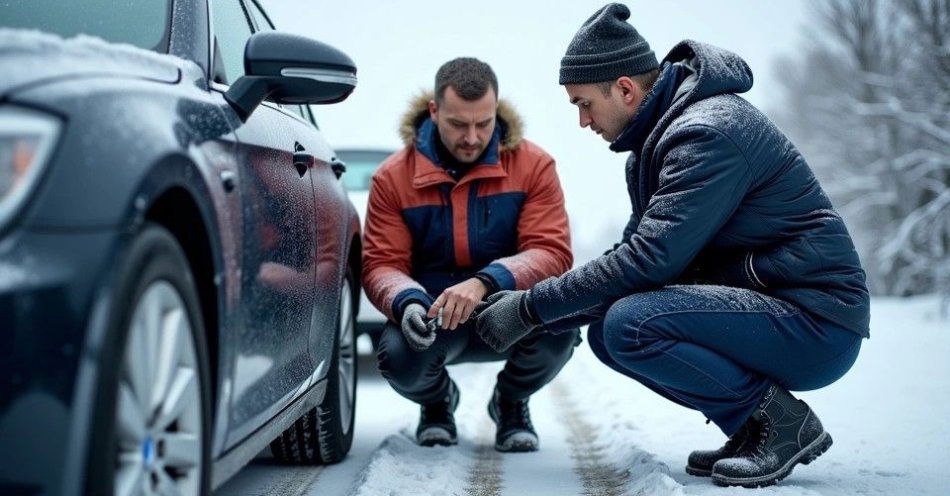 zdjęcie: Zadbaj o bezpieczeństwo: wymień opony na zimowe już teraz / TM/ przykładowa ilustracja