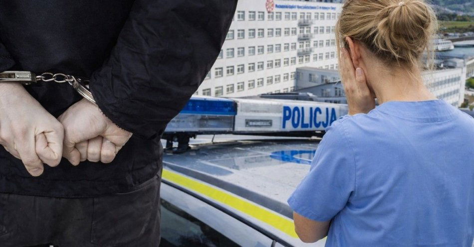 zdjęcie: Agresja na SOR w Nowym Targu. Pacjent zatrzymany przez policję / fot. KMP w Nowym Targu