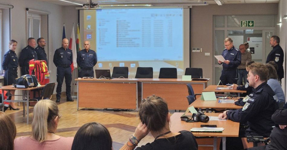 zdjęcie: Egida 25 w Zielonej Górze sprawdziła gotowość policji i służb / fot. KMP Zielona Góra