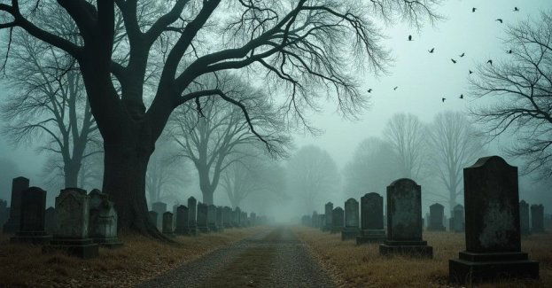 Gawrony opanowały cmentarz w Jezioranach. Mieszkańcy owijają groby folią