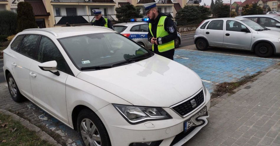 zdjęcie: Parkuj tylko w miejscu dozwolonym! / fot. KMP w Koszalinie