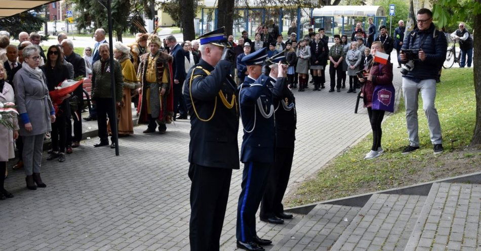 zdjęcie: 232. Rocznica Uchwalenia Konstytucji 3 maja / fot. KPP w Tczewie