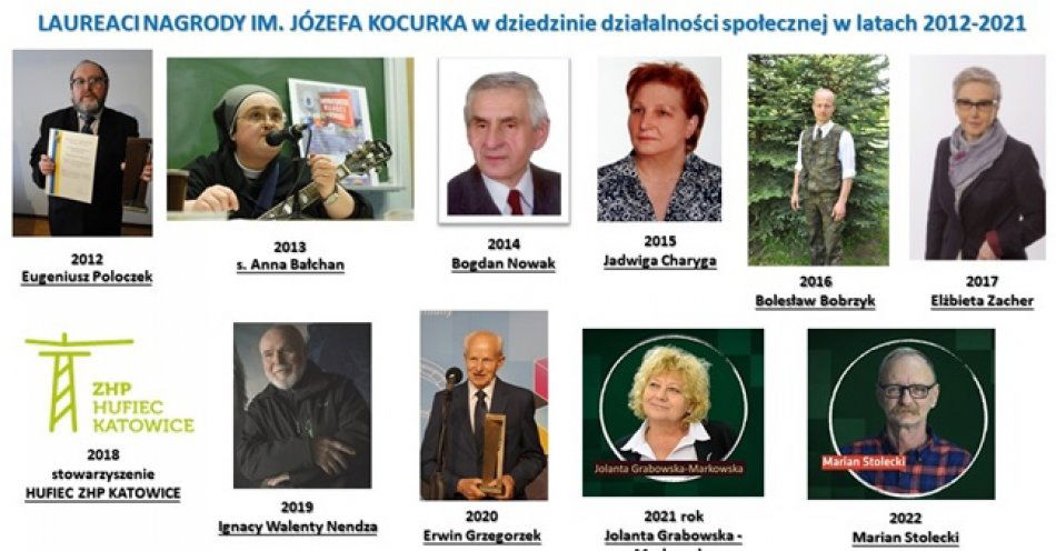 zdjęcie: Nagroda im. Józefa Kocurka w dziedzinie działalności społecznej / fot. nadesłane