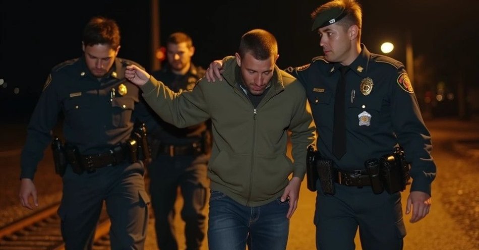 zdjęcie: Policjanci z Kutna uratowali mężczyznę przed wejściem na tory / TM/ przykładowa ilustracja